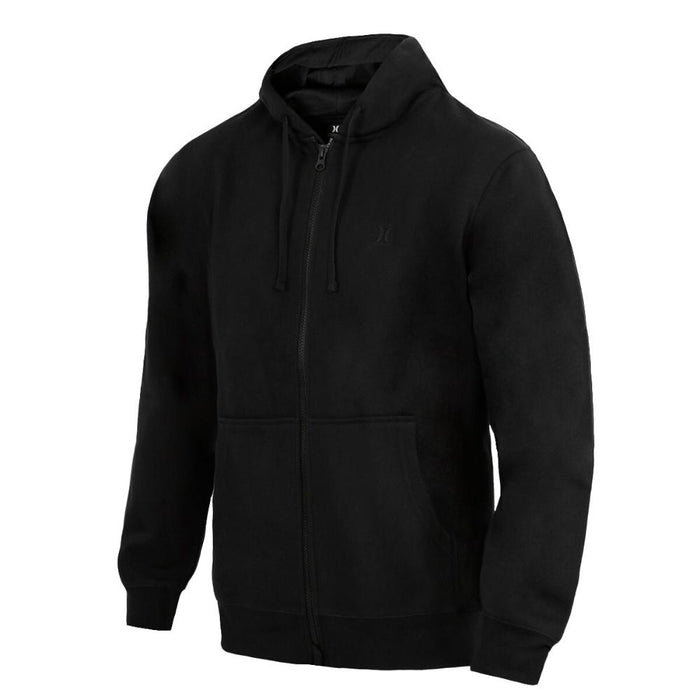 Polerón Full Zip Essentials Thru Black