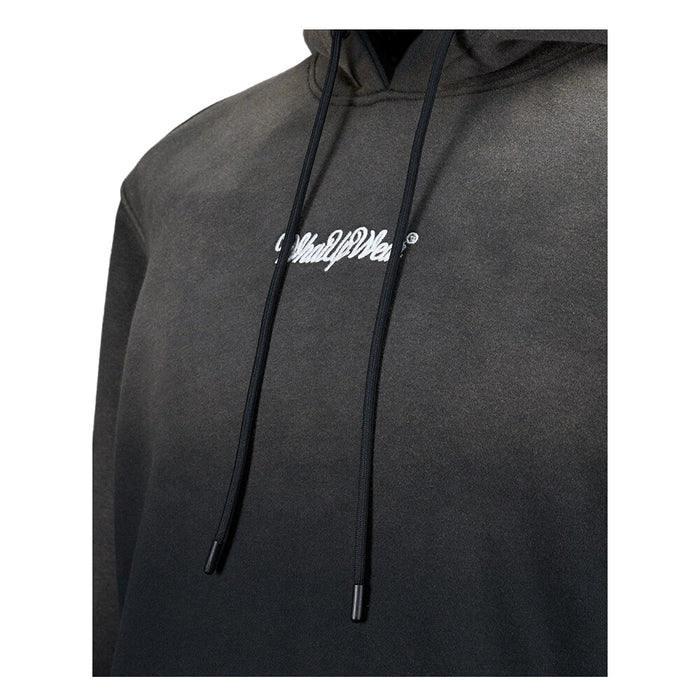 Polerón Whatup Hombre Hoodie Tiny Logo Grey White