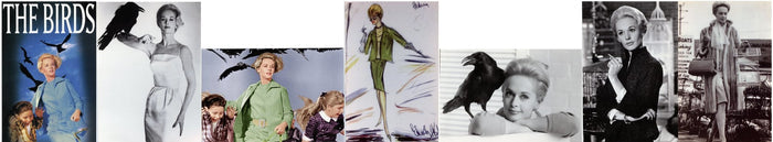 Postcard pack of 7 Tippi Hedren.