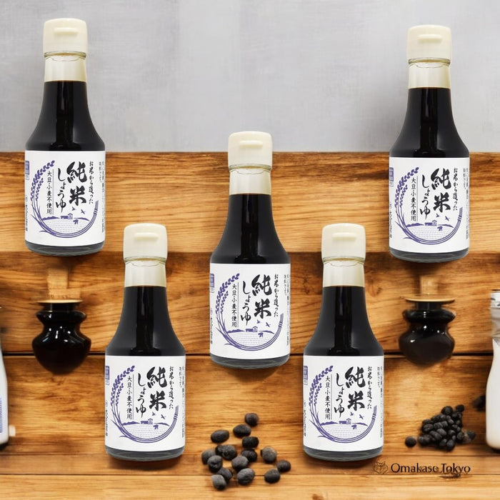 Pure Rice Gluten-Free Shoyu 150ml pack of 5