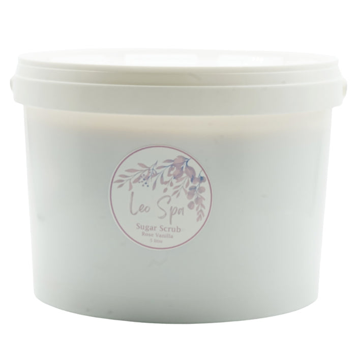 Rose Vanilla Jojoba Enriched Sugar Scrub