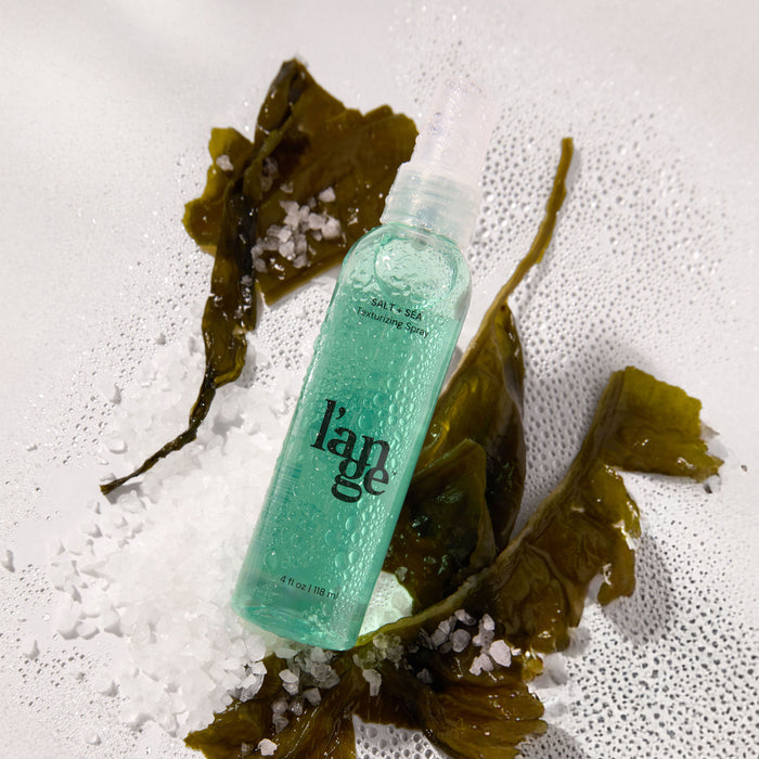 L’ange Salt + Sea texturizing spray with sea salt and seaweed