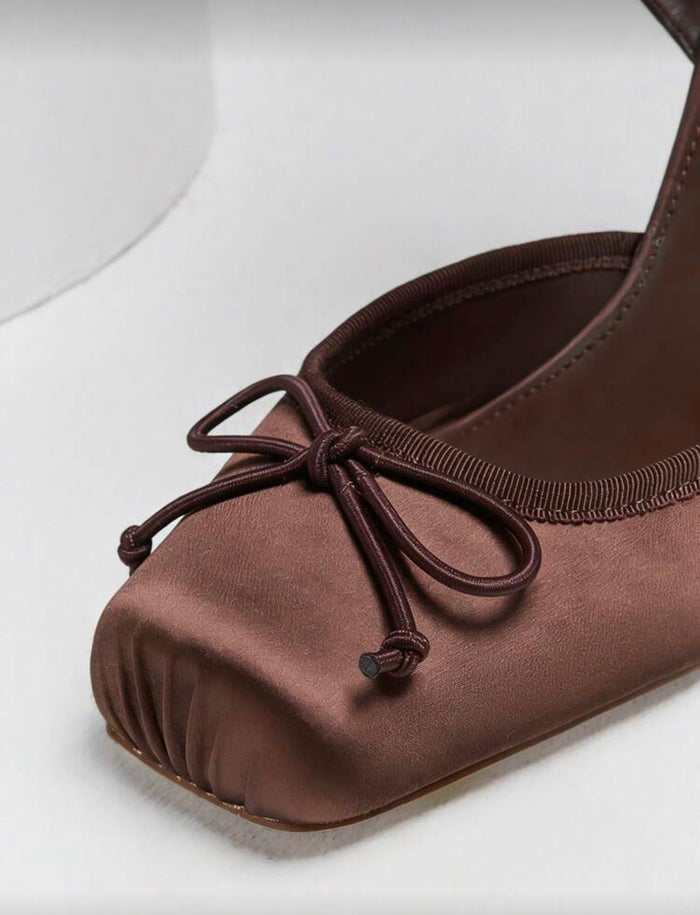 Sandalo Ballerina Hight Brown