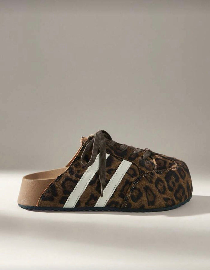 Sandalo Sabot Leopard