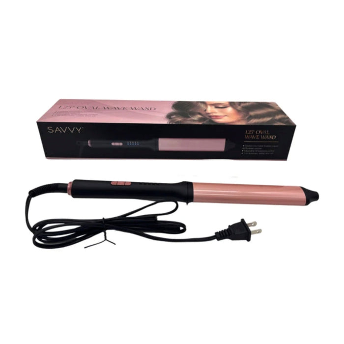 Savyy Over Wave Wand Curling Iron 1.25" - ikatehouse