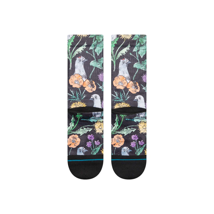 Stance Sock Just Flocked Black