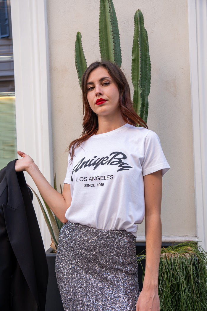 T-Shirt Aniye Bye White