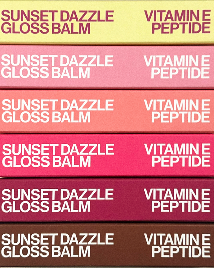 UNLEASHIA - Sunset Dazzle Gloss Balm - 01 Malibu