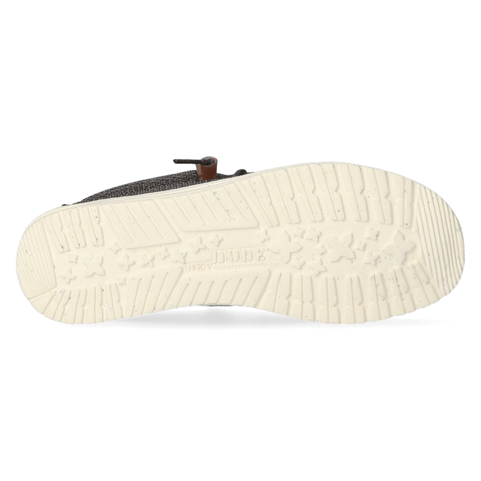 Wally Knit Heren Instappers Charcoal