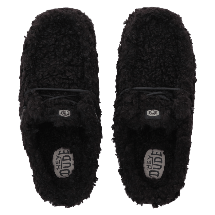 Wally Slipper Heren Instappers Black/Black