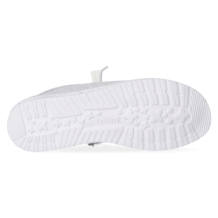 Wally Sox Heren Instappers Stone White