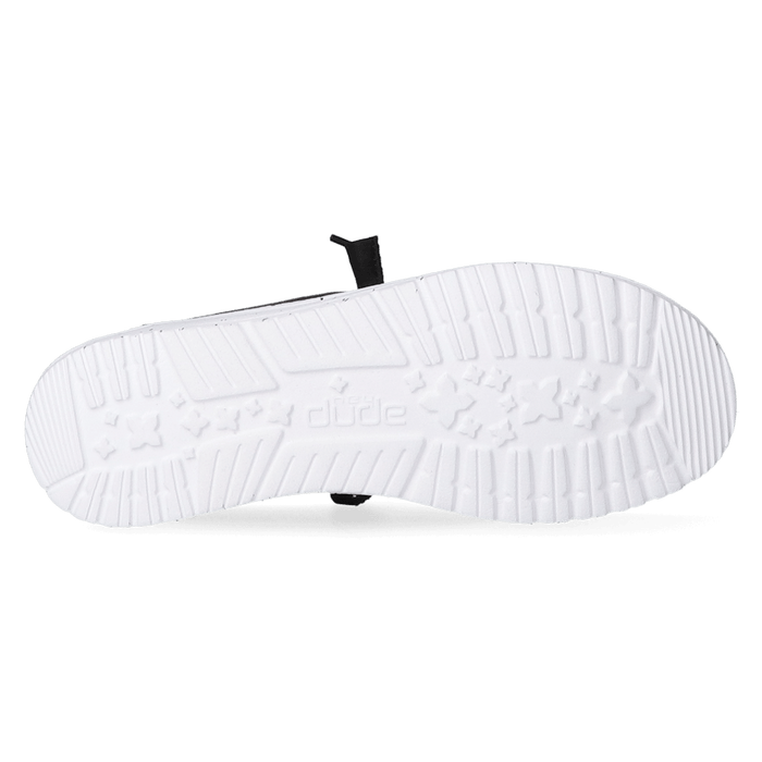 Wendy Slub Dames Instappers Black