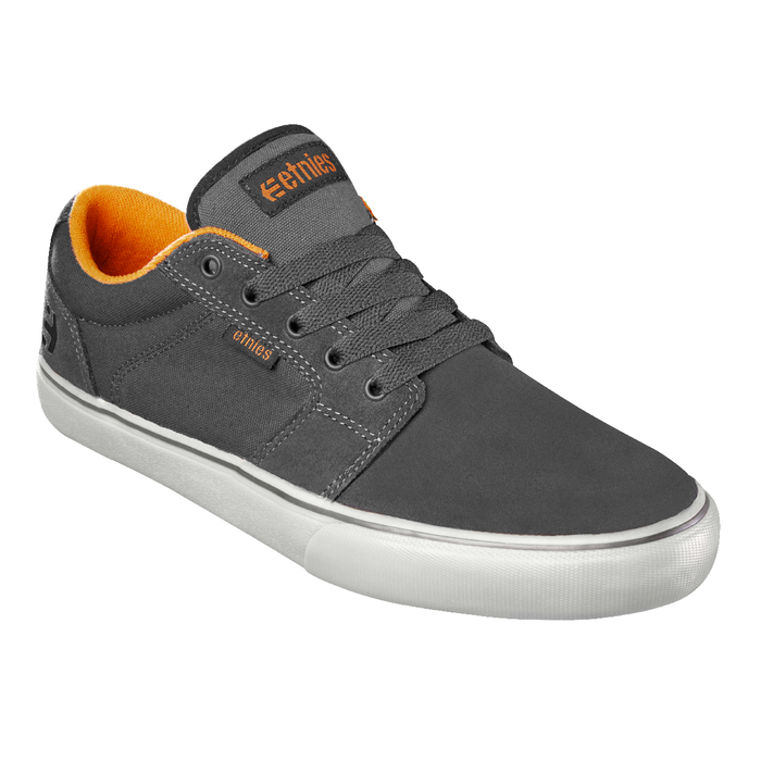 Zapatilla Barge LS Dark Grey Black Orange