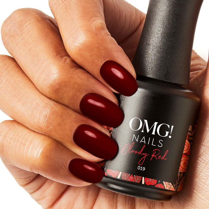 019 Bloody Red Gel Polish