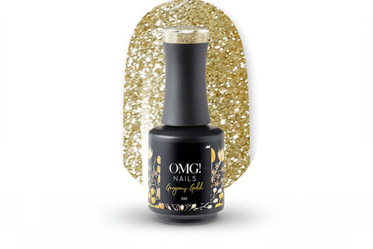 042 Gorgeous Gold Gel Polish