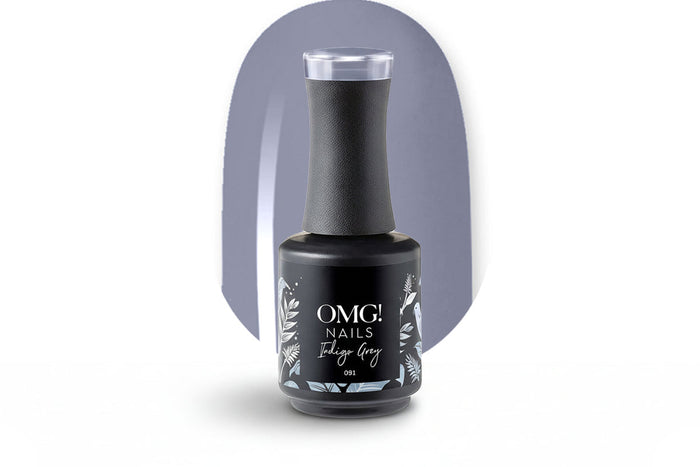 091 Indigo Grey Gel Polish