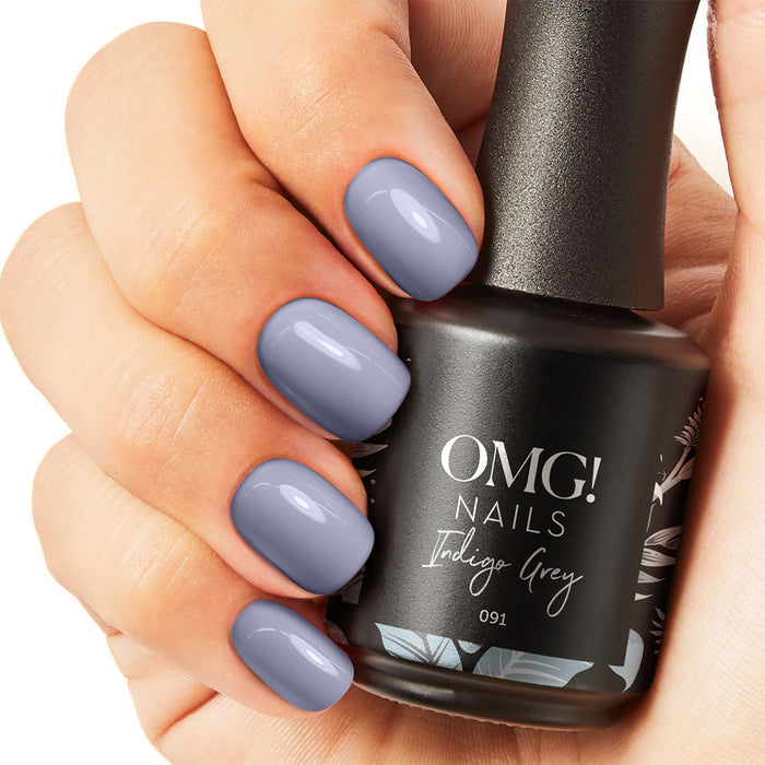 091 Indigo Grey Gel Polish