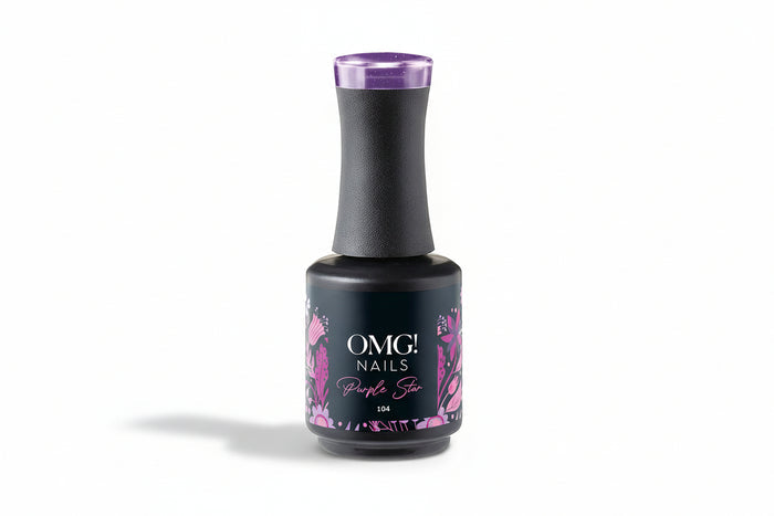 104 Purple Star Gel Polish