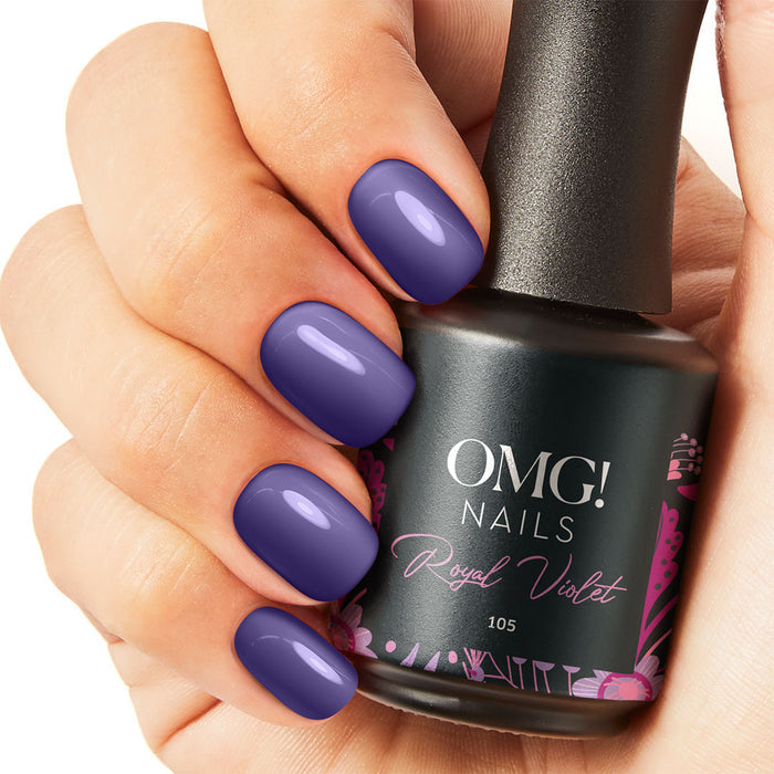 105 Royal Violet Gel Polish