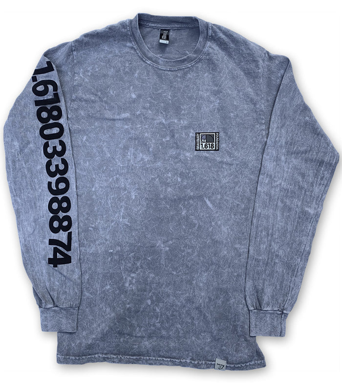 1.618  Mineral Wash long sleeve shirt
