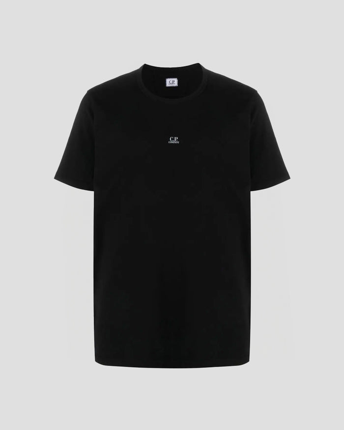 24/1 Jersey Relaxed Garment Dyed T-shirt Black