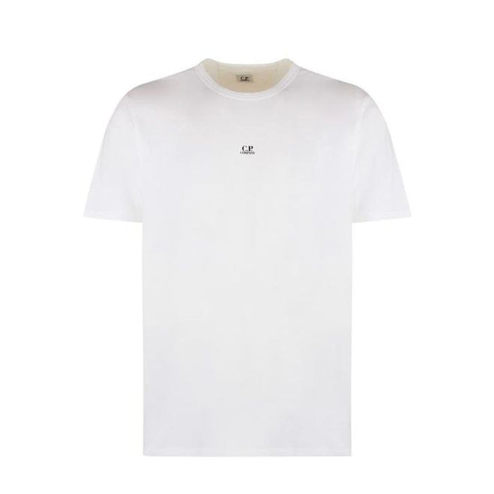24/1 Jersey Relaxed Garment Dyed T-shirt Gauze White