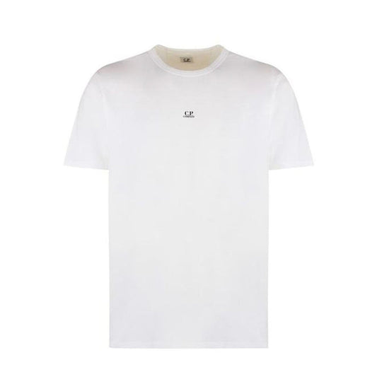 24/1 Jersey Relaxed Garment Dyed T-shirt Gauze White