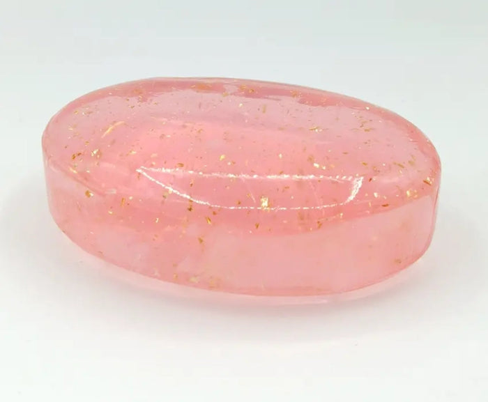 24K Gold Collagen Brightening Face & Body Soap - Premium skin brightening and anti-aging soap for face and body.