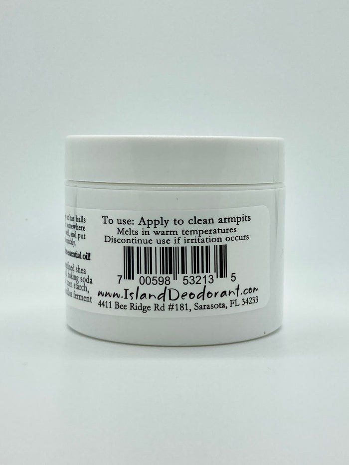 natural deodorant with probiotics ingredient list aluminum-free probiotic deodorant cream label detail