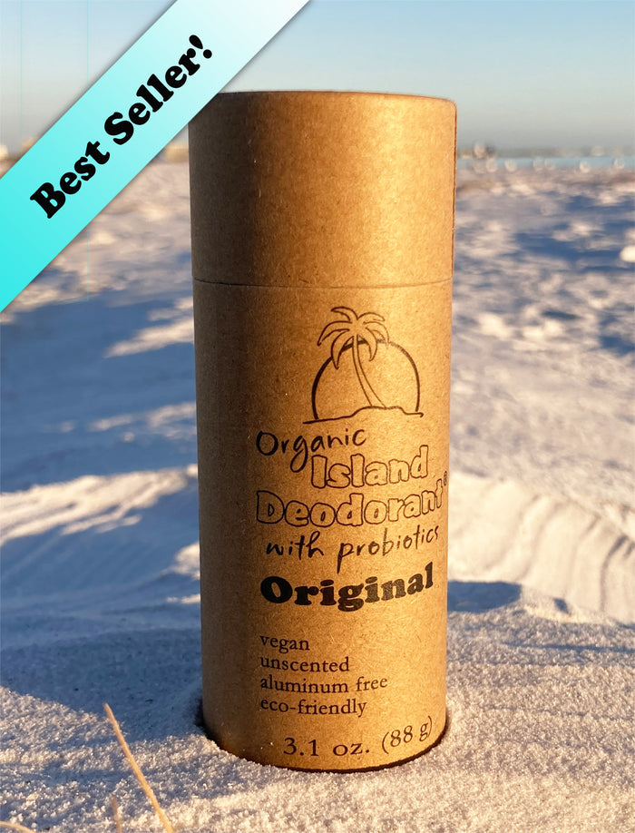 plastic free deodorant compostable paperboard tube aluminum free natural deodorant
