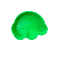 3D Printed One Piece Cool Santa Face Bath Bomb Mold
