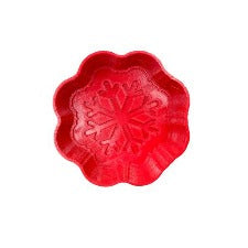 3D Printed One Piece Snowflake 1 Bath Bomb Mold