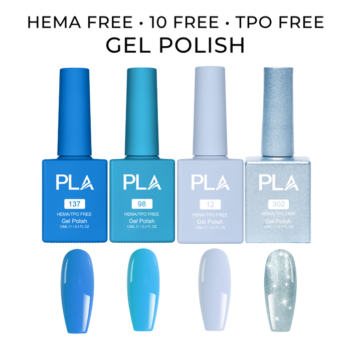 4-Pack Gel Polish Set