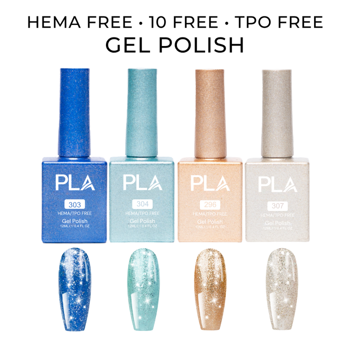 4-Pack Gel Polish Set