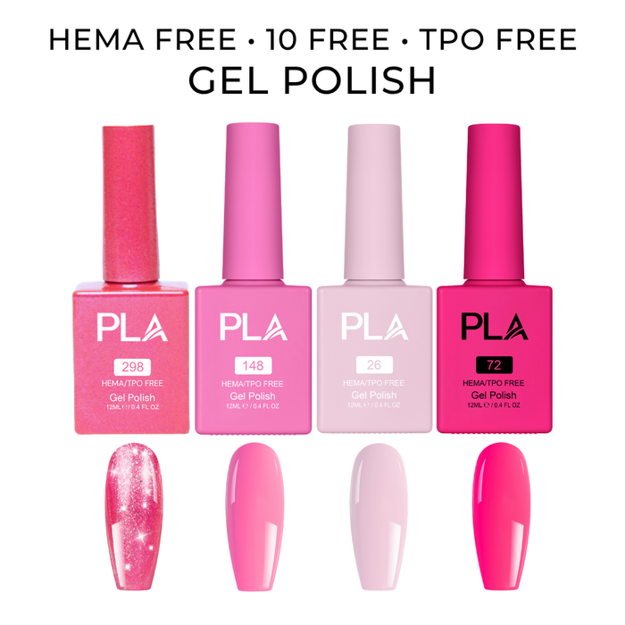 4-Pack Gel Polish Set