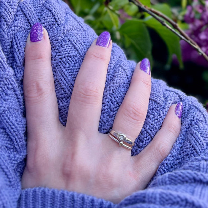 104 Purple Star Gel Polish