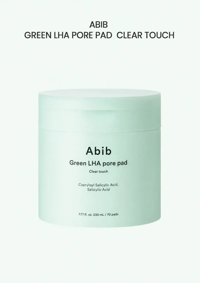 ABIB Green LHA Pore Pad Clear Touch 230ml 70 pads