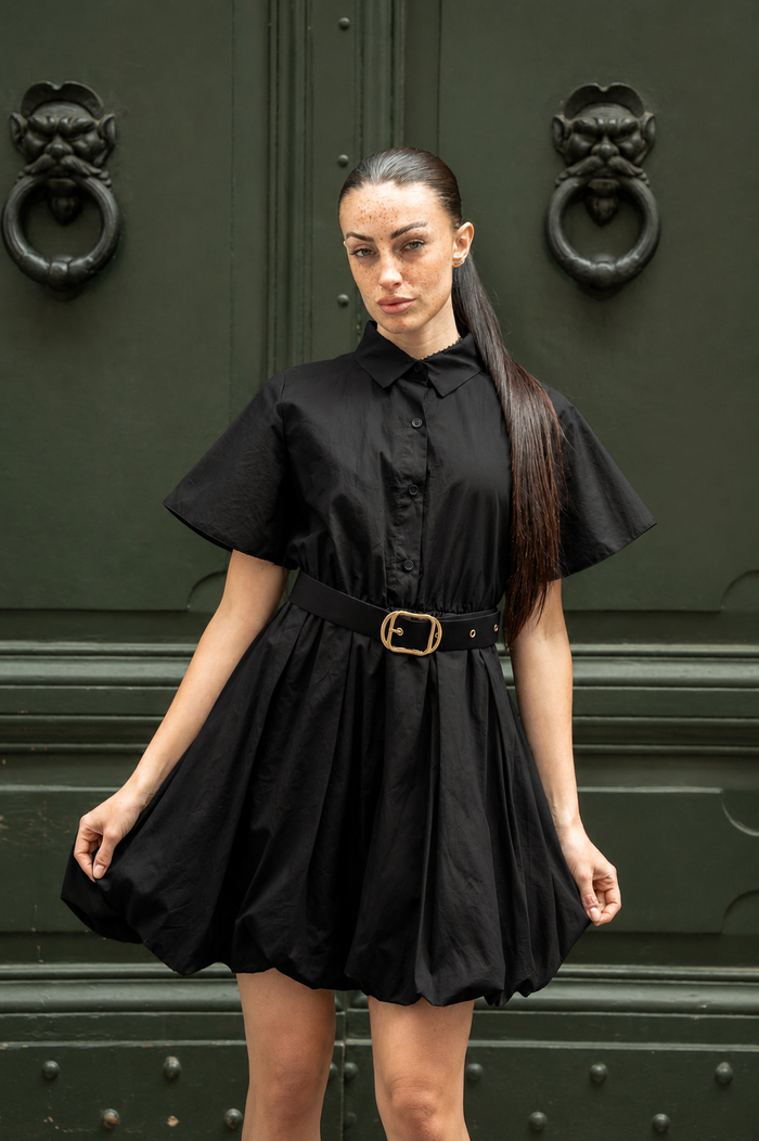 Abito Ballon Black Glm Couture