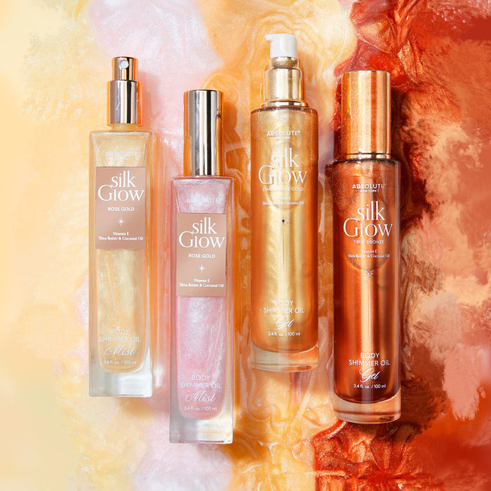 Absolute New York Silk Glow Shimmer Body Oil Gel 3.4oz/ 100ml