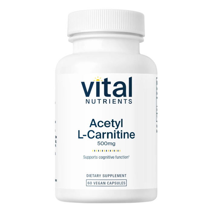 Acetyl L-Carnitine 500mg by Vital Nutrients