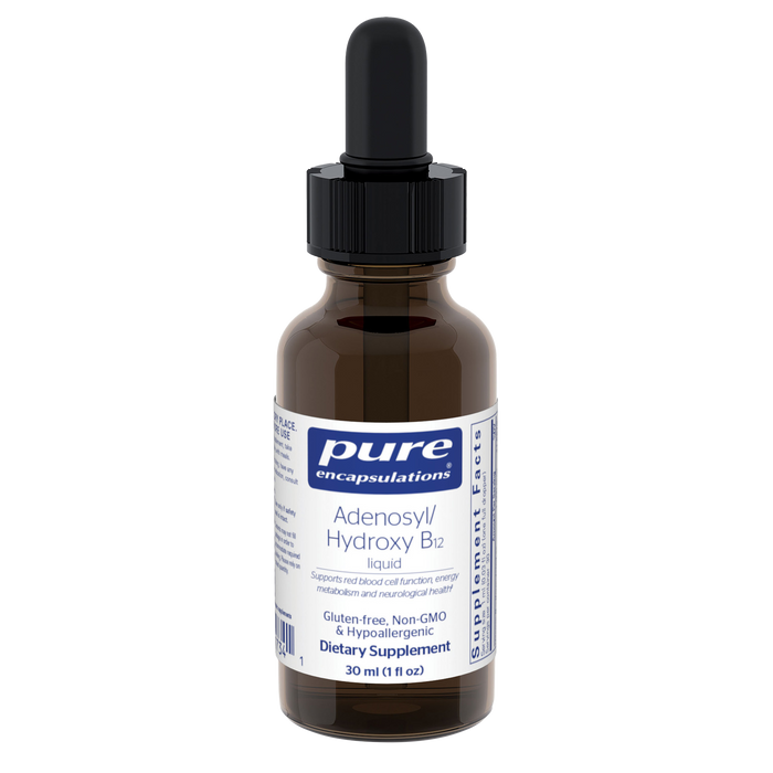Adenosyl/Hydroxy B12 Liquid 30 mL by Pure Encapsulations