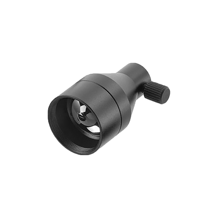 Adapter Size Dia. 5mm Adjustable Condenser, SKU SCHOTT-KL-158.210, three quarter front view
