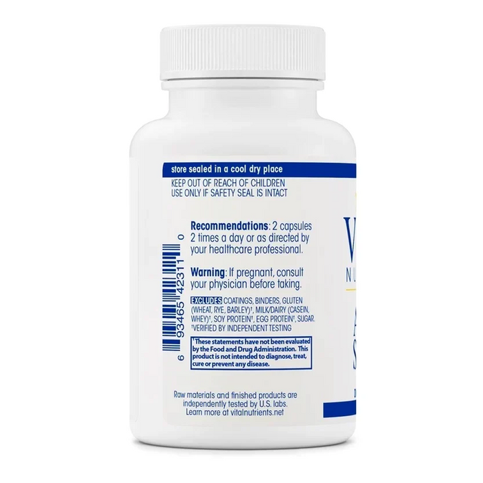 Adrenal Support by Vital Nutrients Dosage