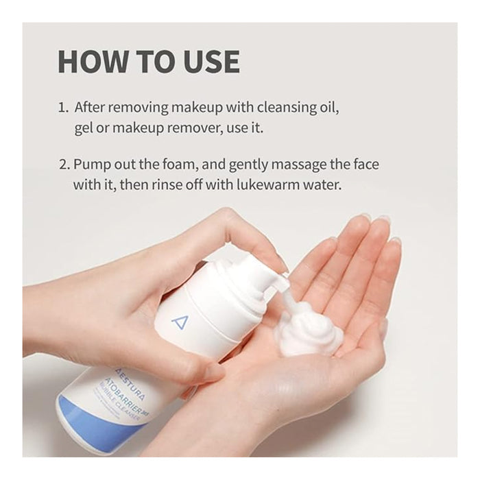Aestura Atobarrier 365 Bubble Cleanser 5.07oz/ 150ml