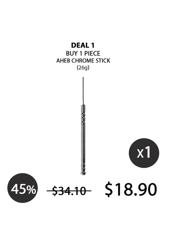 (BUY 1) AHEB CHROME STICK