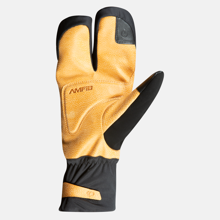 color:BLACK/DARK TAN||view:SKU Image Back||gender:Unisex||seo:AmFIB® Lobster Gel Gloves