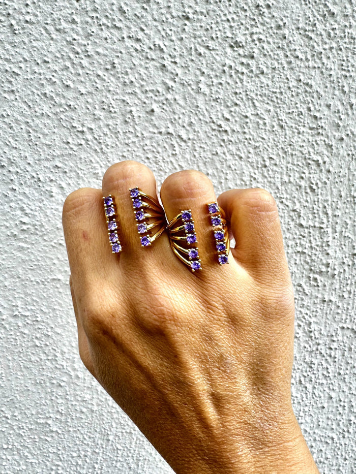 Anello Cosmic Lilla – Warmy