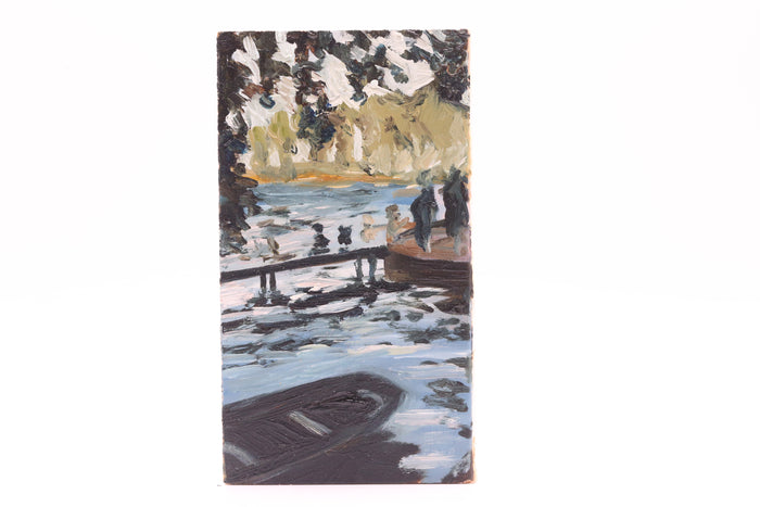 Master Copy of "La Grenouillere" by Claude Monet (0337)