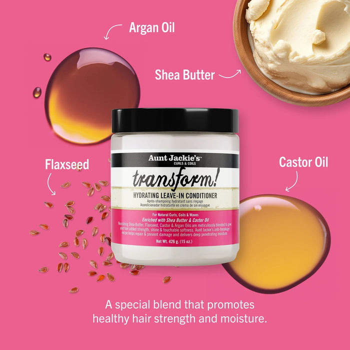 Aunt Jackie's Transform! Leave-In Conditioner 15oz
