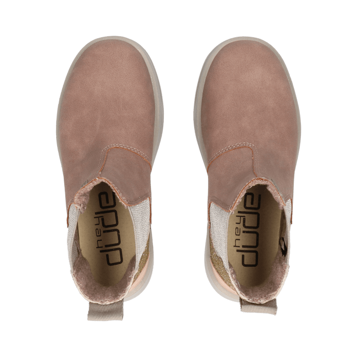 Aurora Youth Kids Chelsea Boots Antique Rose